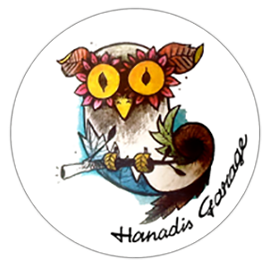 Hanadis garage sticker
