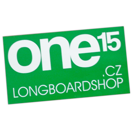 One15 Longboard shop street sticker