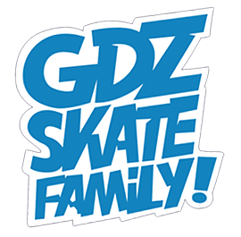 GDZ Skate Family street sticker