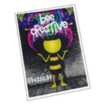 Buzzy be sticker
