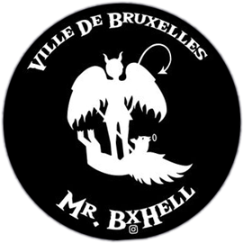 Mr. BxHell sticker