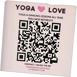 Yoga love street sticker
