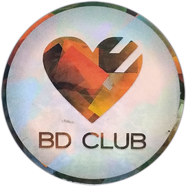BD Club street sticker