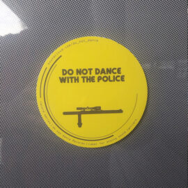 do not dance sticker