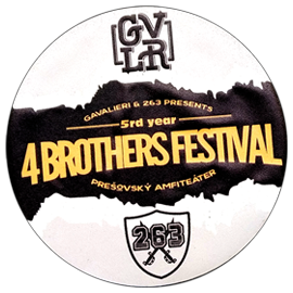 Street sticker by 4 brothers festival