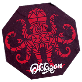 Street sticker by Oktagon Kollektiv