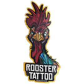 Street sticker by Rooster Tattoo