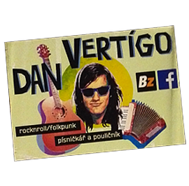 Street sticker by Dan Vertígo.