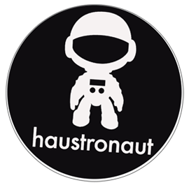 Street sticker by Haustronaut Recordings