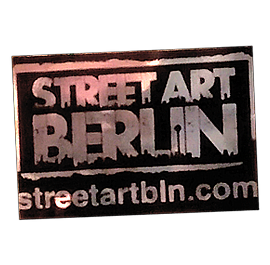 Street sticker by Street Art Berlin
