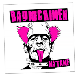 Street sticker by Radio Crimen