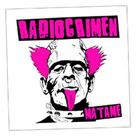 Street sticker by Radio Crimen