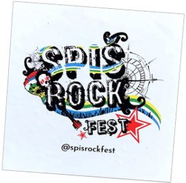 Street sticker by Spiš Rock Fest
