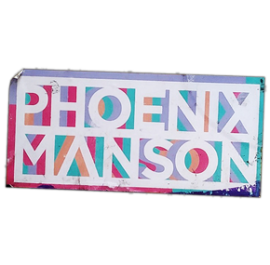 Street sticker by Phoenix Manson
