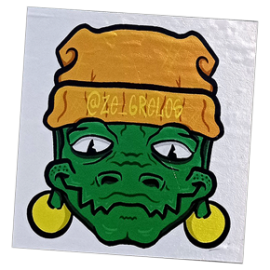 Street sticker by Zé Grelos