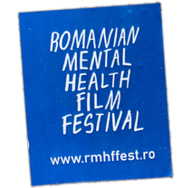 street sticker by romanian mental health film festival.