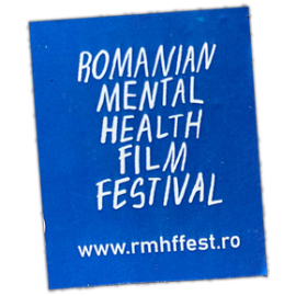 street sticker by romanian mental health film festival.