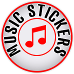 1. Music stickers