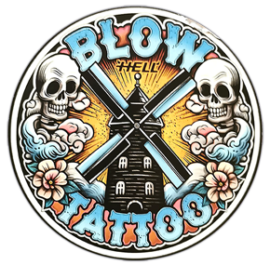 Street sticker by Blow Tattoo