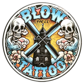 Street sticker by Blow Tattoo