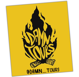 Street sticker by Damn Tours