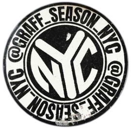 Street sticker by graff season NYC