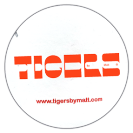 Street sticker by Tigers by Matt