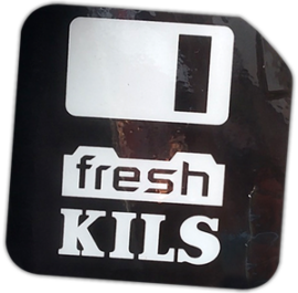 Street sticker by Fresh Kils