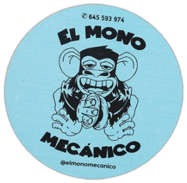 Street sticker by El Mono Mecanico