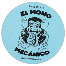 Street sticker by El Mono Mecanico