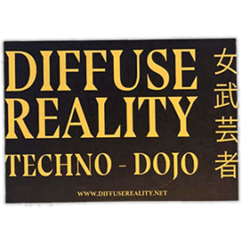 Street sticker by Diffuse Reality Records