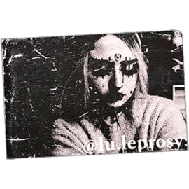 Street sticker by Lu Leprosy