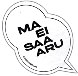 Street sticker by Ma ei saa aru