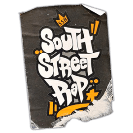 Street sticker by South Street Rap.