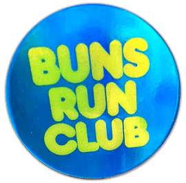 Street sticker by Buns Run Club