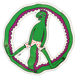 Street sticker by A ty chuje