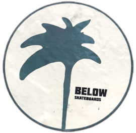 Street sticker by Below Skateboards Berlin