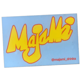 Street sticker by Majami Drinks