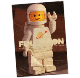 Street sticker by Full Moon Magazine