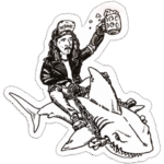 Wanted sticker