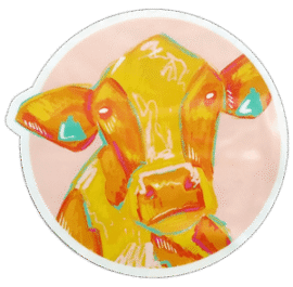 Wanted street sticker