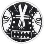Wanted street sticker