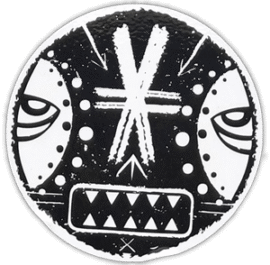 Wanted street sticker