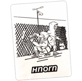 Wanted street sticker by Hnorn.