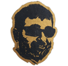 Wanted street sticker