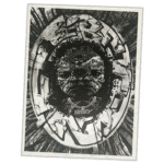 Wanted street sticker