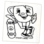 Street sticker by Domart Coffee