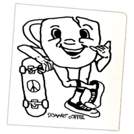 Street sticker by Domart Coffee