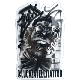 Street sticker by Luca Zatelli Tattoo