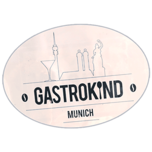 Gastrokind Munich street sticker